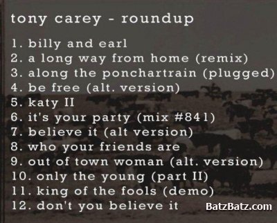 Tony Carey - RoundUp (The Ones That Got Away) 2008