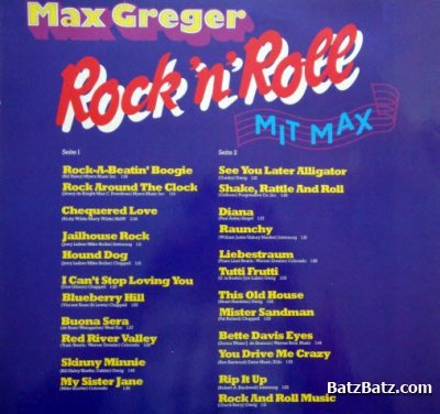 MAX GREGER - Rock 'n'Roll mit Max 1981