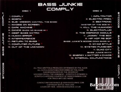 Bass Junkie - Comply (CD - 1) 2009