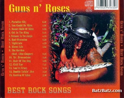 Guns N' Roses - Best Rock Songs 1999