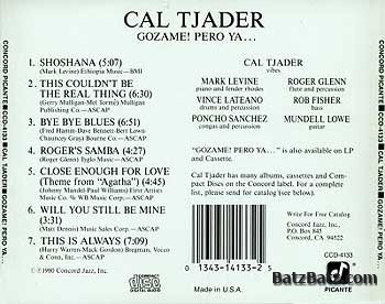 Cal Tjader - Gozame! Pero Ya (1980)