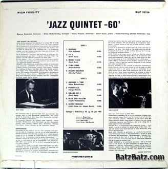 Jazz Quintet - Jazz Quintet 60 (1962)