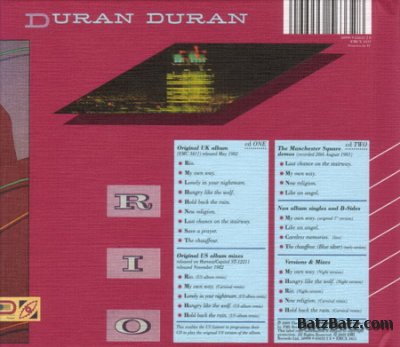 Duran Duran - Rio (2CD Collector's Edition) 2009