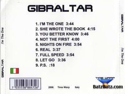 GIBRALTAR - I'm The One 1986