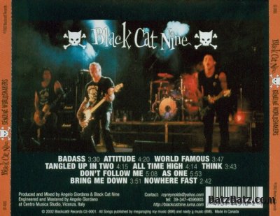 BLACK CAT NINE - Genuine Worldshakers 2002