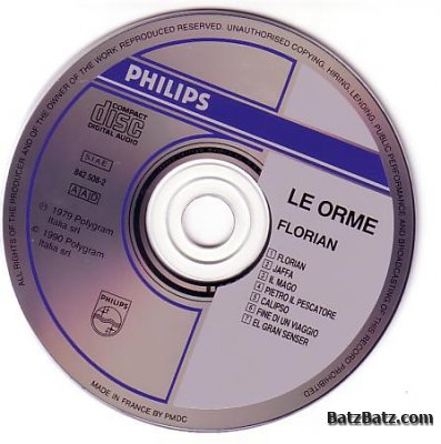 Le orme - Florian 1979 (lossless+mp3)