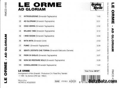 Le Orme - Ad gloriam 1969 (Lossless+MP3)