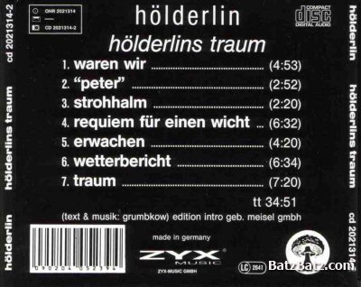 Hoelderlin - Hoelderlins Traum 1972