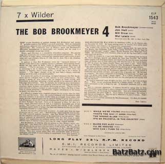 Bob Brookmeyer - 7 x Wilder (1961)