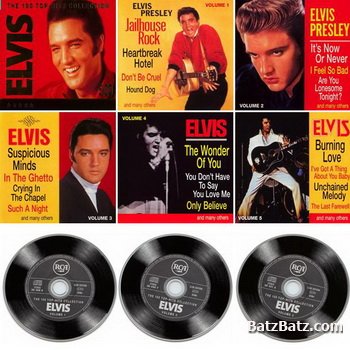 Elvis Presley - The 100 Top-Hits Collection (5CD) (1997)