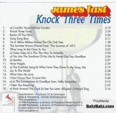 JAMES LAST- KNOCK THREE TIMES 1998