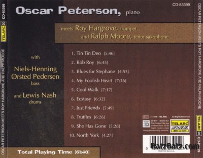 Oscar Peterson - Meets Roy Hargrove and Ralph Moore (1996)