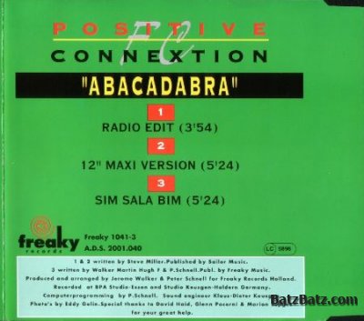 Positive Connextion - Abacadabra 1994 (maxi single)