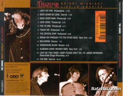 The Doors - Bright Midnight: Live in America (2001) (Lossless, mp3)