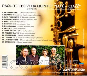 Paquito Quintet D'Rivera - Jazz Clazz (2009)