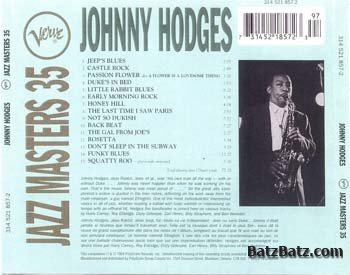 Johny Hodges - Verve Jazz Masters 35 (1994)