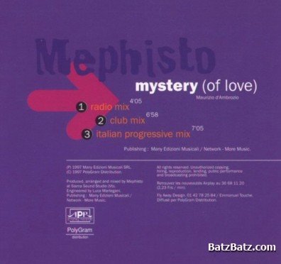 Mephisto - Mystery (Maxi-Single) 1997