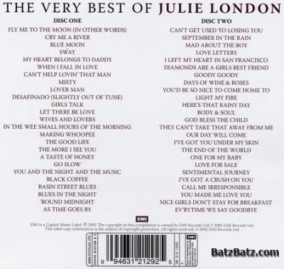 Julie London - The Very Best Of Julie London (2CD) (2005)