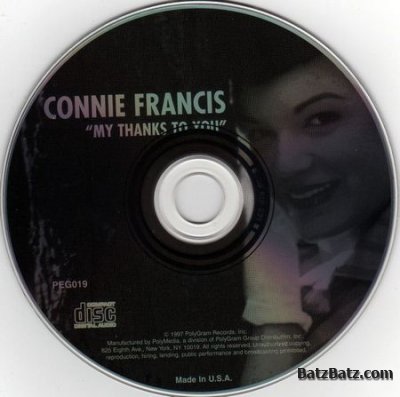 Connie Francis - My Thanks To You [Original Recorded in 1959] (1997)