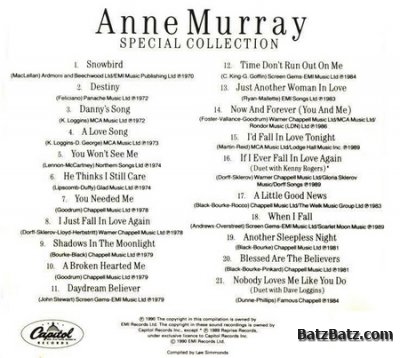 Anne Murray - Special Collection (1990)