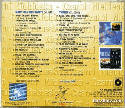 Niebiesko-Czarni - Mamy Dla Was Kwiaty/Twarze 1998