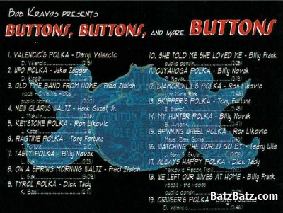 BOB KRAVOS - BUTTONS, BUTTONS AND MORE BUTTONS