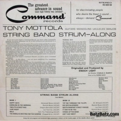 Tony Mottola String Band Strum - Along 1961