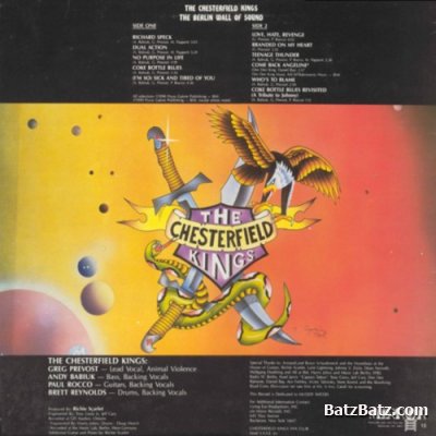 The Chesterfield Kings - The Berlin Wall of Sound 1990