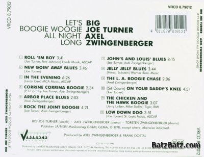 Big Joe Turner & Axel Zwingenberger - Let's Boogie Woogie All Night Long (1978)