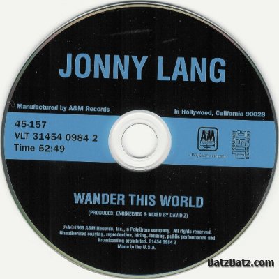 Jonny Lang - Wander This World (1998) (Lossless + MP3)