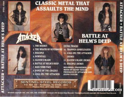 Attacker - Battle At Helms Deep 1985 (1999) (Lossless)