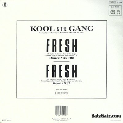 Kool & The Gang - Fresh (Remix) (12") (1984)