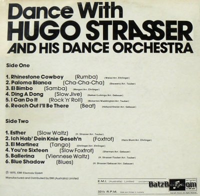 HUGO STRASSER - DANCE WITH 1975