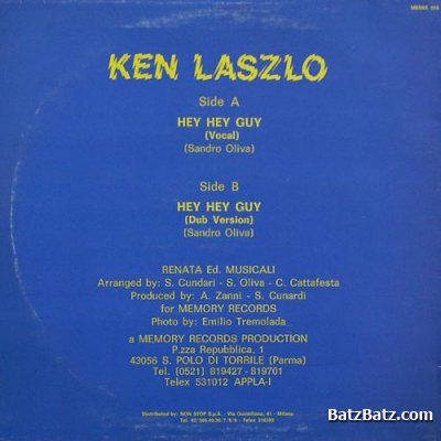 Ken Laszlo - Hey Hey Guy (12") (1984)