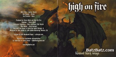 High On Fire - Blessed Black Wings 2005