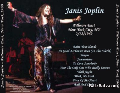 Janis Joplin - Fillmore East 1969 (Bootleg)