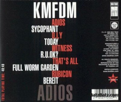 KMFDM - Adios (1999)