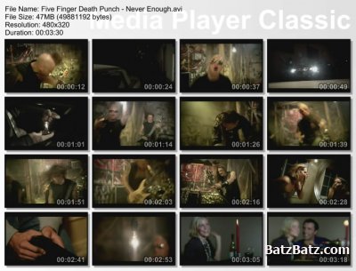 Five Finger Death Punch - 4 clips