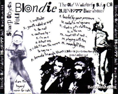 Blondie - Late Set at Old Waldorf, San Franciso 21.09.1977 (Bootleg)