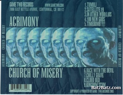 Acrimony/Church Of Misery - Split 2003 (Lossless)