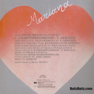 Mariana - Talk About Love (12") (1985)