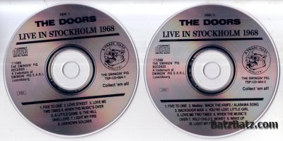 The Doors - Live in Stockholm 1968 (Bootleg) 1988