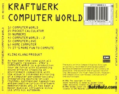 Kraftwerk - Computer World (1981) (Lossless)