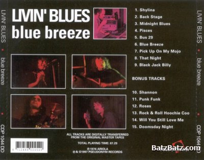 Livin'Blues - Blue Breeze (1976) (CD-1997) lossless