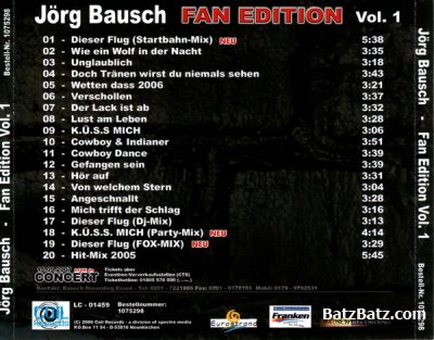 Jorg Bausch - Fan Edition (Vol.01) 2006