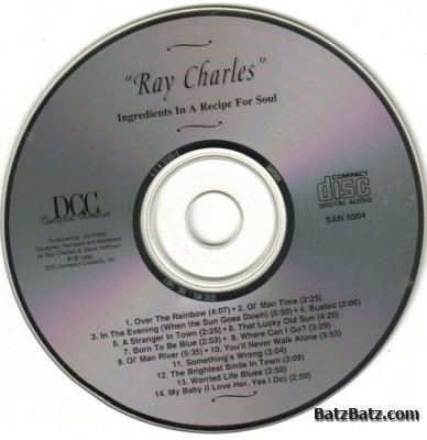 Ray Charles - Ingredients In A Recipe For Soul (1990)