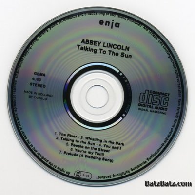 Abbey Lincoln - Talking To The Sun (1983)