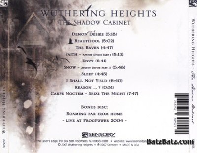 Wuthering Heights - The Shadow Cabinet (2 CD) 2006 (Lossless)