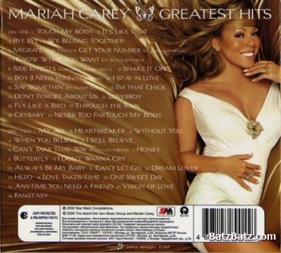 Mariah Carey - Greatest Hits (Star Mark Compilations) (2CD) (2008)