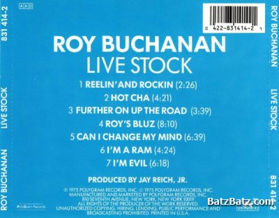 Roy Buchanan - Live Stock 1975